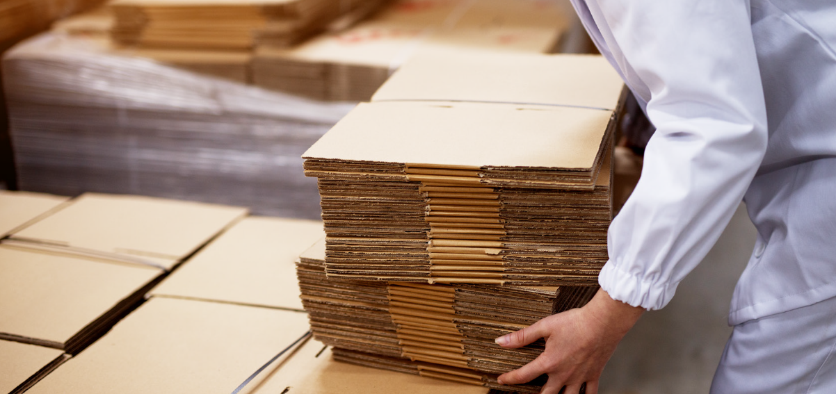 banner cajas de cartón